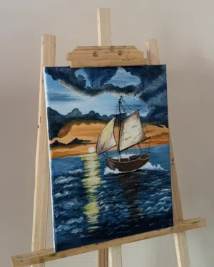 رسم يد محترف لوحه كانفس