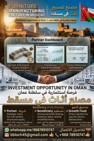 Furniture Manufacturing Expert  Seeking Strategic Investor