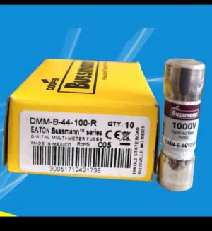 New Bussmann DMM-B-44/100-R 0.44A 1000V Fast Acting Fuse