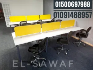 خلية عمل- ورك ستيشن- بارتيشن-مكاتب موظفين-اثاث مكتبي-work station- partiton