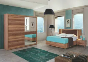 غرف نوم ماستر ملكية مزيج الفخامة بين خشب الزان والمتانة الماليزية تجمع بين الأصالة والتصميم العصري