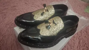 BRIDAL WEDDING SHOES  شوزين ستاتي رجالي (جديد)