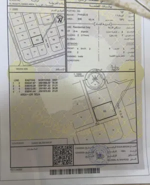Residential Land for Sale in Al Batinah Rustaq