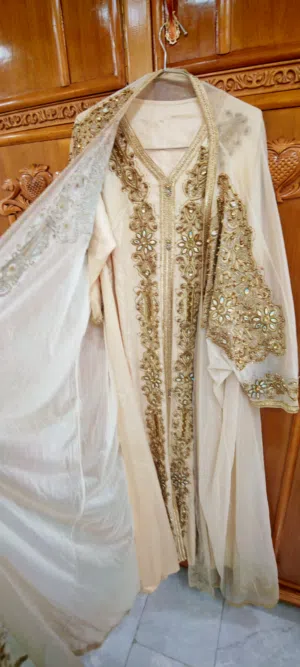 ملابس نسائيه للبيع قياس XL  كلهن ملبوسات مره وحده فقط القفاطين على 50 القفطان الاخضر ب40 الصايات الو