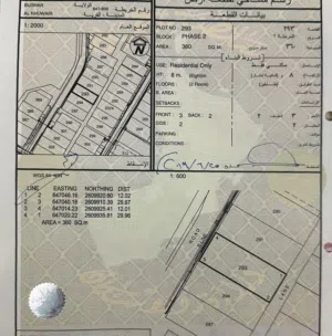 Residential Land for Sale in Muscat Al Khuwair