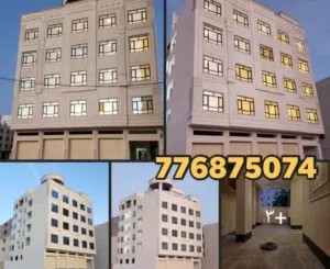 عماره5دور ملكيه vip فاخره للبيع في 22مايو الاصبحي قريب صاله الخيول سابقا مشطبه لكس حجر بيضاء بسعر