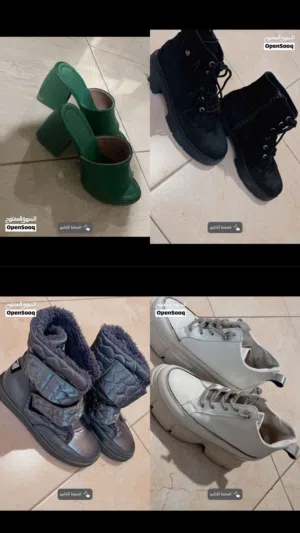احذية جديدة مستعملة مرة مرتين