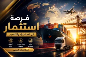 فرصة استثمار في الاستيراد والتصدير