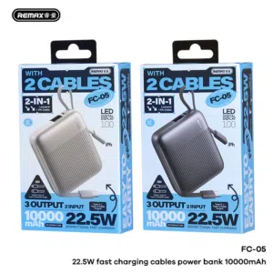 باور بانك شحن سريع 22.5w حجم 10000mah