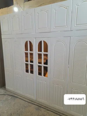 خزائن ملابس حجم كبير تفصيل حسب الطلب والمقاس تفصيل جميع المقاسات كفاله 5سنوات