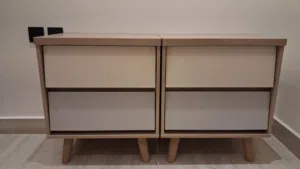 Scandi Nightstand (Home Centre) bought at marked down price 411 sar from original price 549 sar.