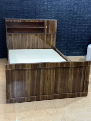 سرير خشب  شغل عراقي