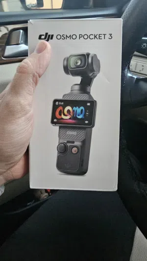 osmo pocket 3 like new with lens