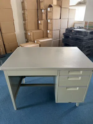 Office Table Steel with 3 Drawers
