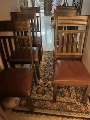 كراسي مطبخ خشب