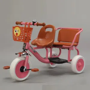 عرض خاص على الدراجة المقعدين الثلاثية للاطفال مع كراسي اسفنجية مريحة وعدة اكسسوارات بسعر مميز