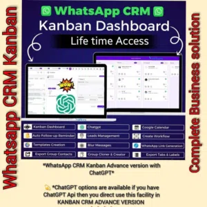 Whatsapp CRM ( Complete business solutions)