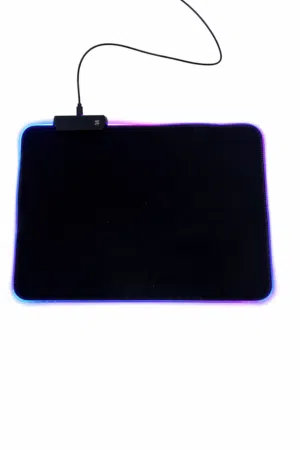 Soft cloth RGB Mouse Pad  ; width:35cm length:25 cm