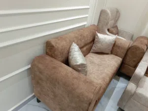 طقم كنب مع طقم كورنر جديد