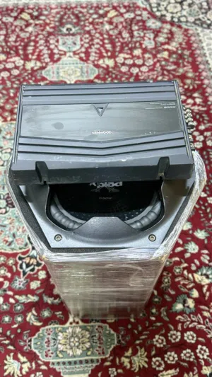 للبيع بازوكه sony xplod 1350 و جي ام kenwood 500 الحاله ممتازه و شغالين 100٪