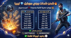 شدات ببجي اسعار منافسة