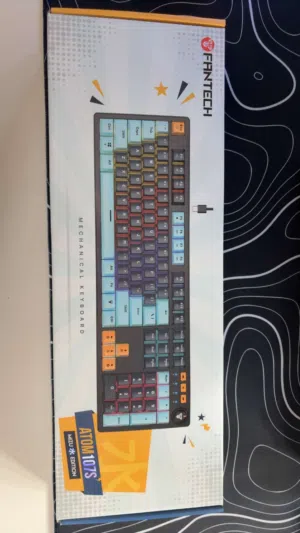 Fantech ATOM 107S Mechanical Keyboard Mizu Edition - كيبورد ميكانيكي ميزو ايديشين RGB