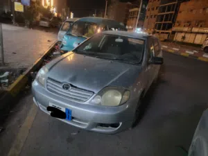 كورلا للبيع مستخدم مكينه جديده حالتها موضحه بالصوره المشتري الجاد ب 6500 سعودي