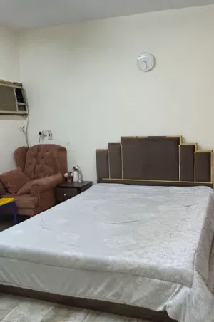 5-Seater Sofa Set + Bed Set with Side Tables + 3 Free Chairs – Urgent Sale