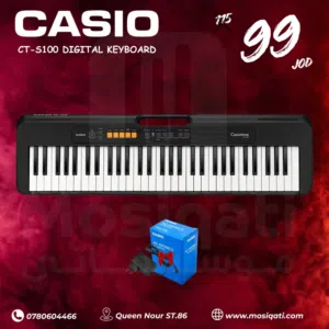 اورغ كاسيو CT-S100 مع محول كاسيو الاصلي