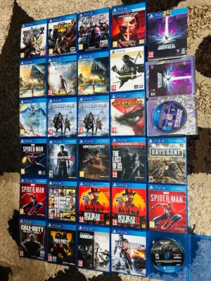 سيديات العاب بلاستيشن 4/5 مستخدم