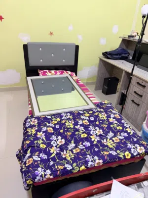 Single bed and car bed for sale