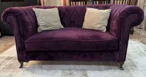 طقم كنب 7 مقاعد بحالة ممتازة