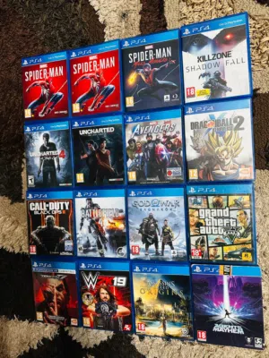 سيديات العاب بلاستيشن 4/5 مستخدم