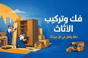 فني صيانه وتركيب اتاث  جديد مستعمل