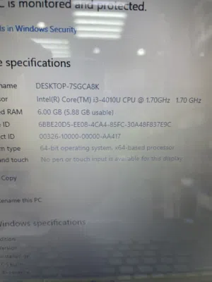 Dell laptop