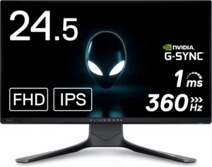 Alienware 25inch IPS HDR 360hz 0.5ms