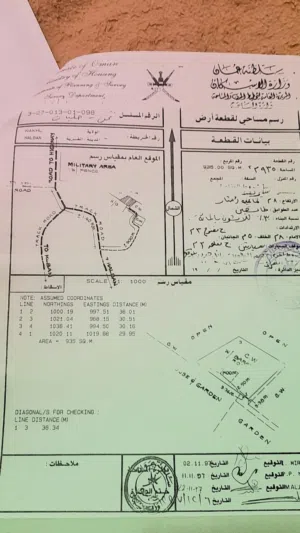 Residential Land for Sale in Muscat Halban