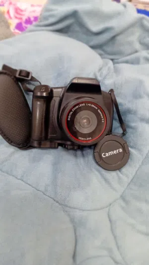 كاميرا رقمية HD احترافية - ملحقات كاملة (جاهزة للاستخدام)