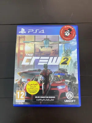 لعبة The crew 2 بالغة العربية مستعمل بحالة الوكالة بسعر ممتاز قابل للبدل  اقرا الوصف