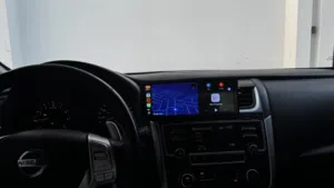 شاشة كاربلاي carplay تركب في منفذ الولاعة