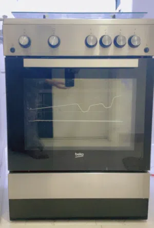 Beko Gas Cooker 4 Burner – Powerful Flame – Needs Minor Fix