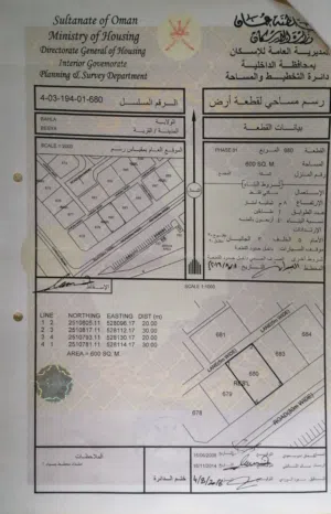 أرض سكنية البيع في مخطط بسياء 2