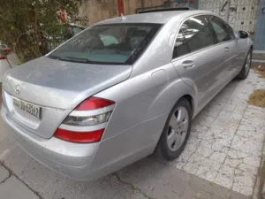 مرسيدس S350 لارج موديل 2007 كامل المواصفات قمه في النظافه 6سلندر أحلي استعمال