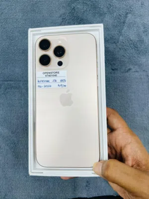 iPhone 16 pro max -256 GB - Box piece- All Fantastic performance available ,100% BH - warranty 06/26