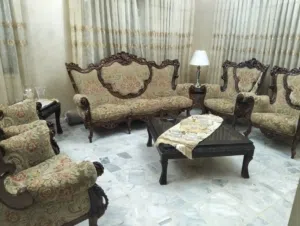 طقم كنت امريكي  7 مقاعد مع طاولت  سفره و4 كراسي وطقم طولات فقط في 250