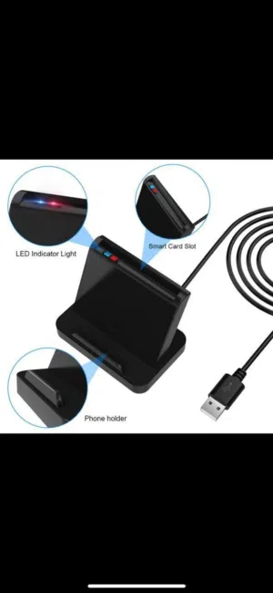 قاري البطاقة الشخصية الجديد smart card reader