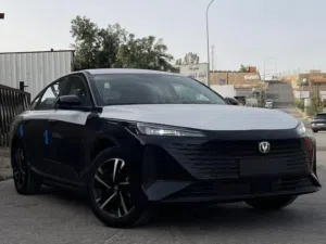 سيارة شانجان ايدو EV 2026 كهربائية أسود جديدة، صالون سيدان بتقنيات متطورة