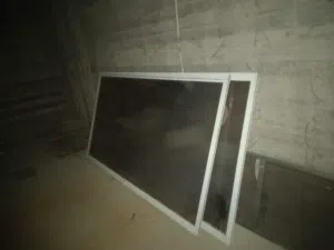 باب المنيوم سحاب مظلل للبيع