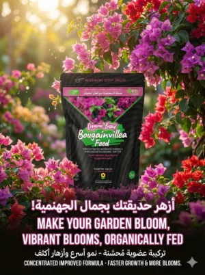 سماد الجهنمية العضوي المطور Bougainvillea Feed Organic Fertilizer