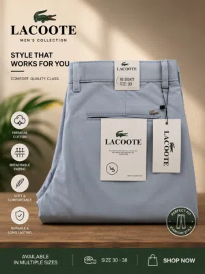 اتوفرت عندنا حلويات العيد LACOSTE المقاسات من 30 _31_32_33_34_36_38